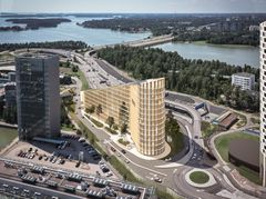 Keilaniemen Portti -havainnekuva