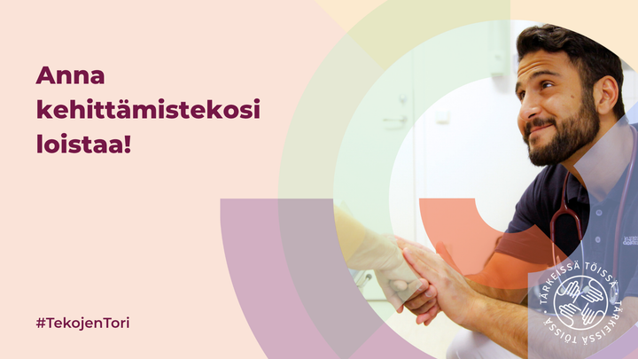 Tekojen tori -kampanja alkaa 1.9.2026.