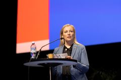 OAJ:n puheenjohtaja Katarina Murto avasi Educan 2024.