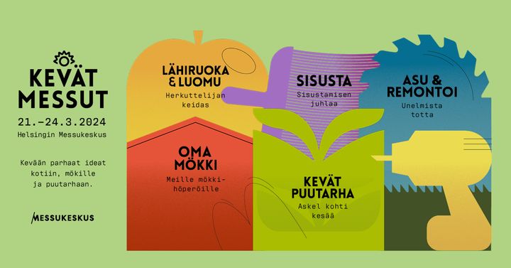 Kevätmessut toi Helsingin Messukeskukseen viime vuonna lähes 63 000 kävijää (+ 81 %) ja on yksi Messukeskuksen suosituimmista vuosittaisista tapahtumista.