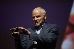 Leroy Hood, pioneer of systems biology, was one of the most anticipated speakers at the event.