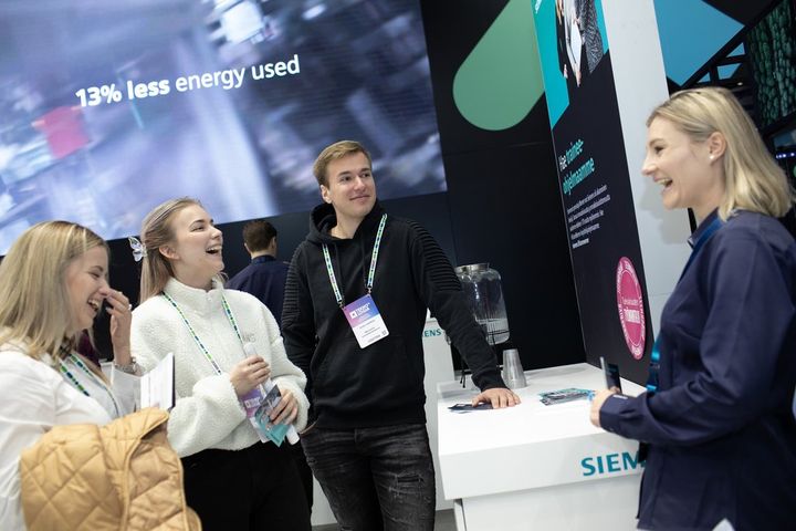 Siemens Teknologia 23 -messuilla