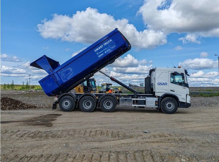 Smart Truck – etäohjauksen testauksia Ouluzonessa.