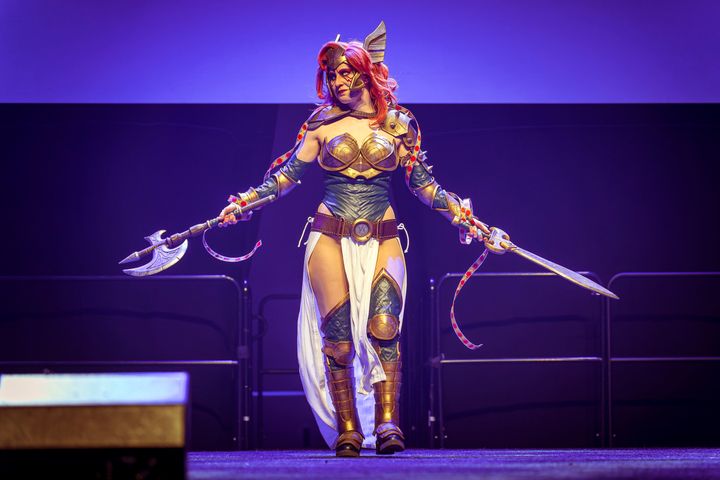 Oululainen Ainocos on rutinoitunut cosplay-kilpailija, joka on edustanut Suomea useissa kansainvälisissä kilpailuissa.