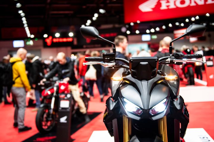 MP-messuilla pääse tutustumaan erilaisiin moottoripyörämalleihin.