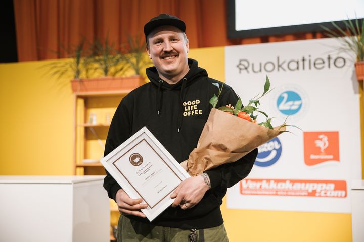 Kahveista Parhain -kisan voitti 2025 Good Life Coffee Roasters