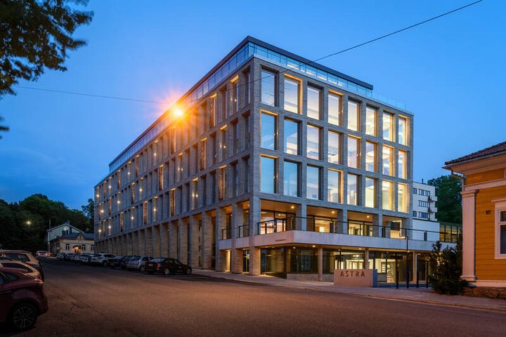 Hartelan toteuttama Astra valittiin Turun vuoden rakennuskohteeksi.