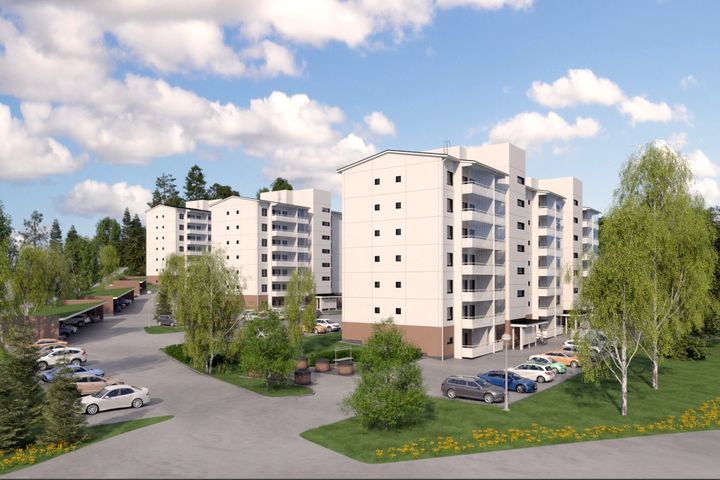 Hartela rakentaa Liipolan alueelle seitsemänkerroksisen kerrostalon, johon tulee 50 asuntoa.