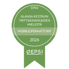 Alansa kestävin yritysasiakkaiden mielestä Mobiilioperaattorit 2026