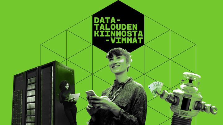 kuvituskuva, datatalouden kiinnostavimmat