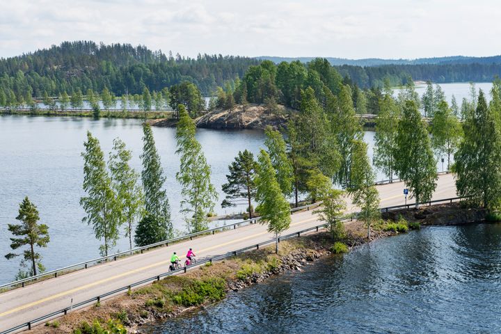 pyöräily Saimaa