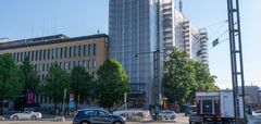 Helsingin Postitalo on remontissa.