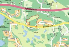 Suunnittelualue sijaitsee Rymättyläntien ja Särkänsalmentien välissä.
