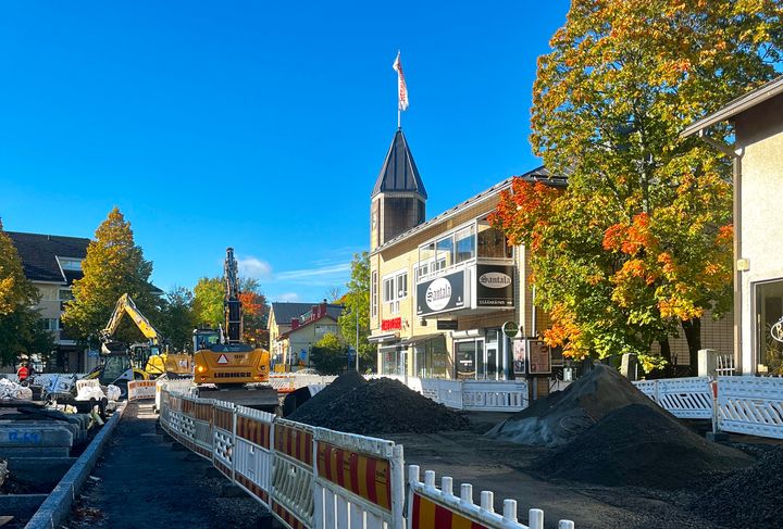 Naantali työmaa