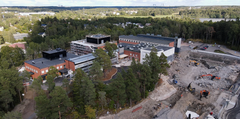 Kalevanniemen kampus ilmakuva