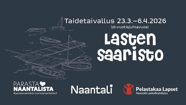 Taidetaivallus 23.3.-6.4. teemalla Lasten saaristo.
