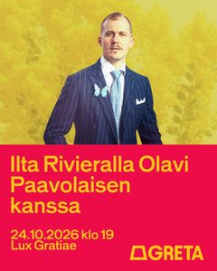 Lux Gratiae: Ilta Rivieralla Olavi Paavolaisen kanssa 24.10.2026