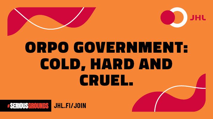 Orpos government: cold, hard and cruel.