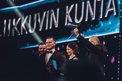 Sotkamo Urheilugaalan lavalla