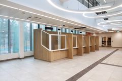 Eksjukhusets huvudentréhall