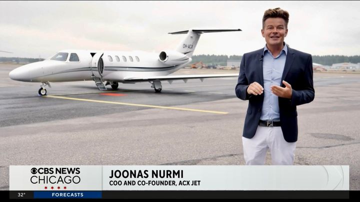 Suomi mainittu: Aerocom Aviation ja sen toinen perustaja Joonas Nurmi ovat parhaillaan esillä yhdysvaltalaisen CBS Newsin aamuohjelmissa ja valtakunnallisissa TV-uutisissa. Keskiviikkona ja torstaina televisiossa esitettävä insertti tavoittaa Pohjois-Amerikassa kymmeniä miljoonia katsojia nostaen esiin suomalaista yritystarinaa ja sen tarjoamaa räätälöityä matkustuspalvelua.