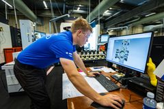 Aapo Paunonen. Kuva: Anders Wiuff / WorldSkills Europe.