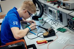 Aleksi Laine. Kuva: Lisbeth Holten / WorldSkills Europe.