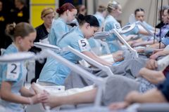 Kauneudenhoitolajin finalistit Taitaja2025 Turku -tapahtumassa. Kuva: Skills Finland / Roni Lehti.