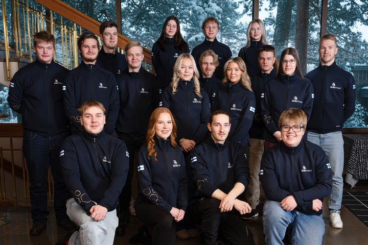 Kuva Suomen ammattitaitomaajoukkueesta