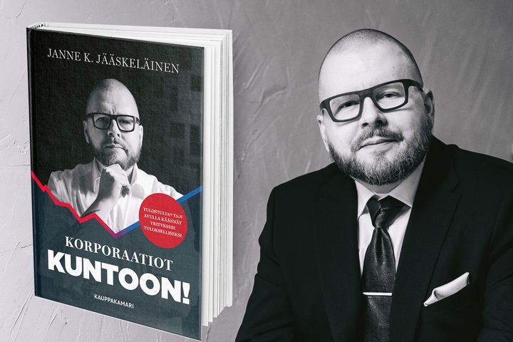 Janne K. Jääskeläisen uusin kirja on Korporaatiot kuntoon!