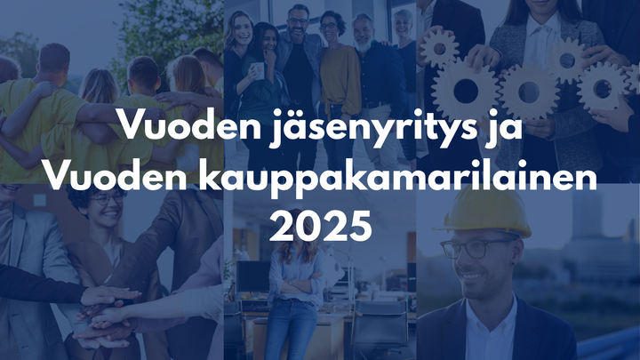 Hämeen kauppakamari valitsee Vuoden jäsenyrityksen ja Vuoden kauppakamarilaisen 2025.