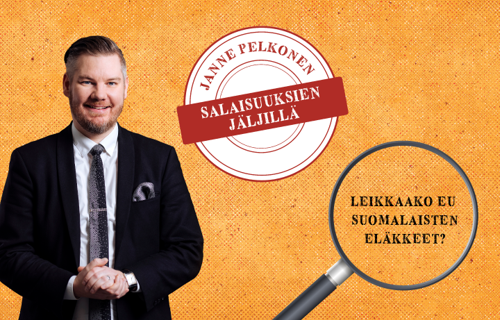Telan Janne Pelkonen selvittää tällä kertaa suomalaisten työeläkkeiden ja EU:n välisiä kiemuroita.