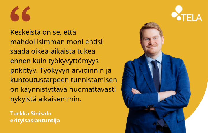 Tela peräänkuuluttaa työkykyjärjestelmän kokonaisuudistusta kertaratkaisujen sijaan