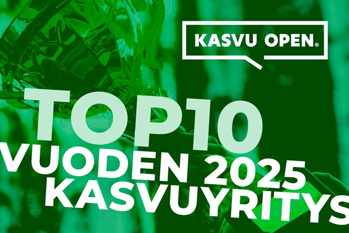 Kasvu Open on valinnut kymmenen yritystä kisaamaan Vuoden kasvuyritys -tittelistä. Tuomaristoa ilahdutti yritysten kirkas ajattelu ja kasvusuunta.