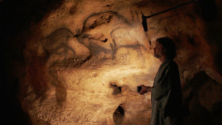 Rufus Wainwright during the shoot of Resonance Project: The Cave, 2024.