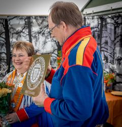 Kuvassa Maritta ja Esko Autio, Lapin Gourmetkokit. Kuva: Reija Satokangas