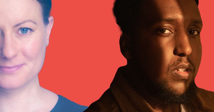 Valokuvassa Rauhatäti ja Hassan Maikal