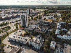 Ilmakuva Leppävaarasta.