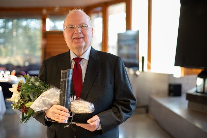 Professori Lund on järjestyksessään 13. Visit Espoon palkitsema Espoo Ambassador.