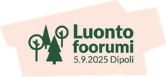 Luontofoorumi 5.9.2025 Dipoli.