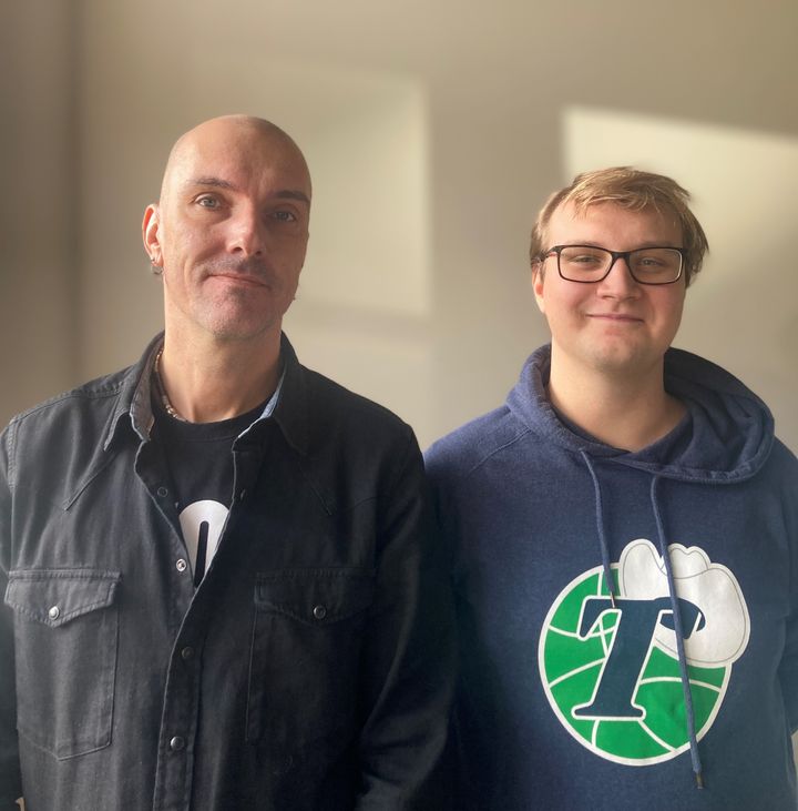 Petri Leppänen ja Leo Taanila