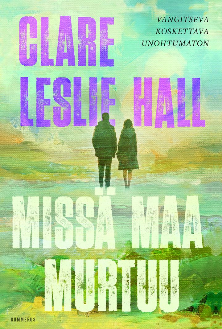 Missä maa murtuu, kirjan kansikuva