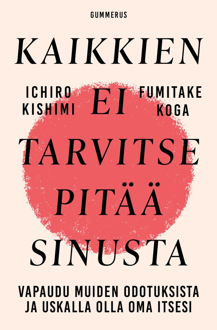 Kaikkien ei tarvitse pitää sinusta, kirjan kansikuva