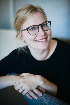 Kirjailija Anna-Liisa Ahokumpu