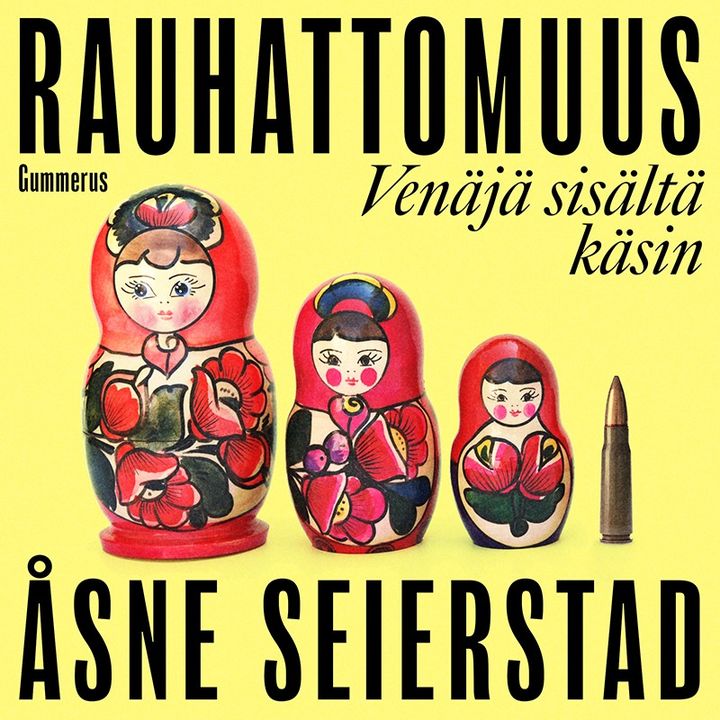Åsne Seierstad: Rauhattomuus - Venäjä sisältä käsin -äänikirjan kansi