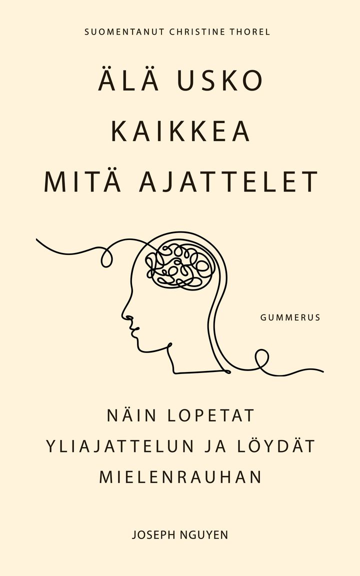 Älä usko kaikkea mitä ajattelet -kirjan kansikuva