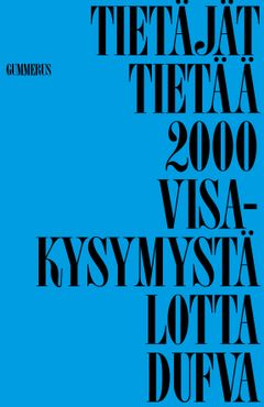 Tietäjät tietää, kansikuva