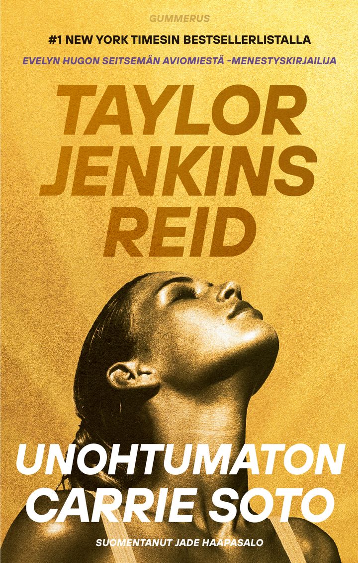 Taylor Jenkins Reid: Unohtumaton Carrie Soto, kirjan kansikuva