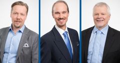 Tutkimusjohtaja Tero Kuusi, tutkimuspäällikkö Olli Ropponen & tutkimusneuvonantaja Tarmo Valkonen ETLA