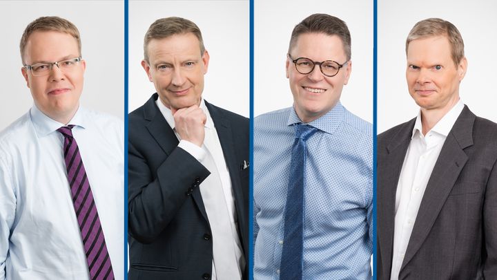 Etla-tutkimuksen ovat laatineet Etlan vanhempi tutkija Ilkka Ylhäinen (vas.), tutkimusjohtaja Jyrki Ali-Yrkkö, tutkimusneuvonantaja Petri Rouvinen ja vanhempi tutkija Mika Pajarinen.